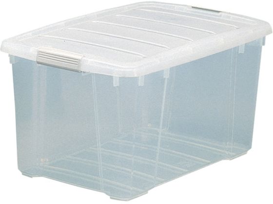 アイリスオーヤマ バックルBOX 590×388×324 クリア 209870