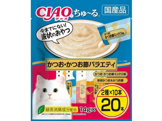 いなばペットフード CIAOちゅーるかつおかつお節V14g×20本 いなばペットフード CIAOちゅーるかつおかつお節V14g×20本