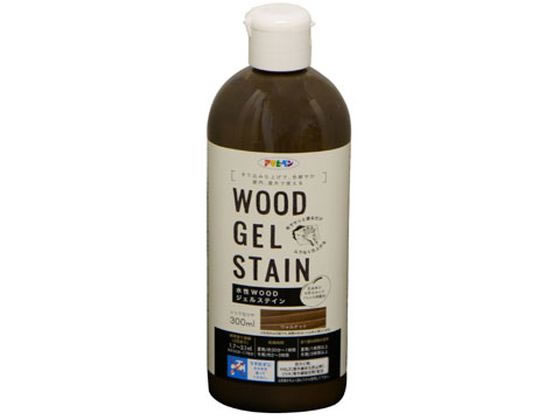 アサヒペン 水性WOODジェルステイン 300ml ウォルナット
