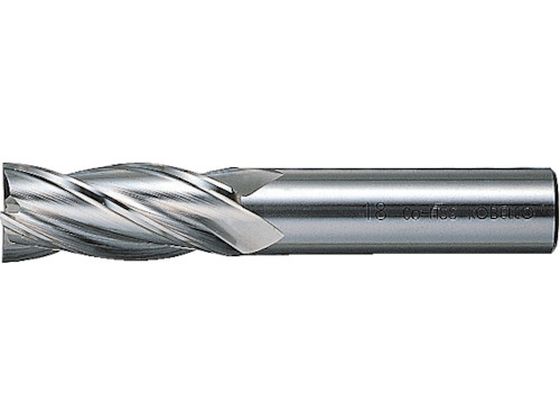三菱K 4枚刃センタカット ハイススクエアエンドミルミディアム刃長(M)4mm 4MCD0400 三菱K 4枚刃センタカット ハイススクエアエンドミルミディアム刃長(M)4mm 4MCD0400
