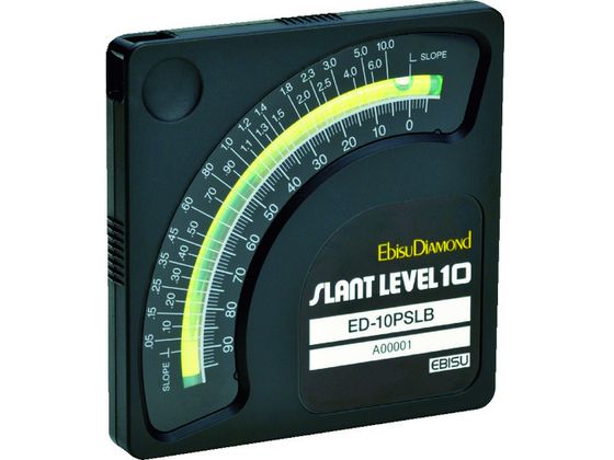 エビスダイヤモンド スラントレベル10 ED-10PSLB ブラック ED-10PSLB