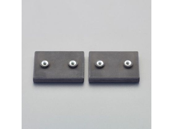 エスコ 強力マグネット M4・85N 31×43×6mm 2個 EA781EE-82