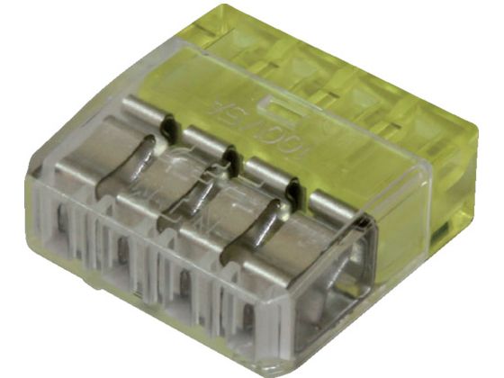 ニチフ 細線用差込コネクタ極数4 (30個入) QLX MC-4 ニチフ 細線用差込コネクタ極数4 (30個入) QLX MC-4