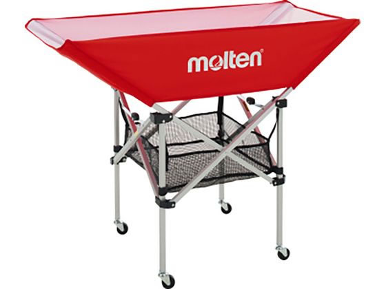 モルテン 折りたたみ式平型ボールカゴ 背低 BK0032R モルテン 折りたたみ式平型ボールカゴ 背低 BK0032R