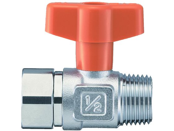 SANEI ナット付ボールバルブ V66B-20 SANEI ナット付ボールバルブ V66B-20