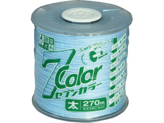 たくみ 7COLOR 太 スカイブルー 270M 4816