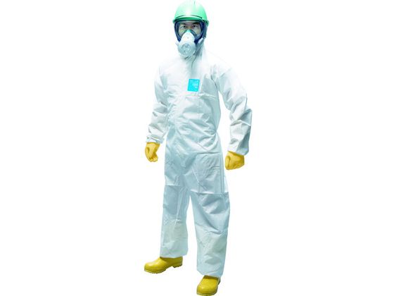 シゲマツ 使い捨て化学防護服(10着入り) XXL MG1500-XXL シゲマツ 使い捨て化学防護服(10着入り) XXL MG1500-XXL