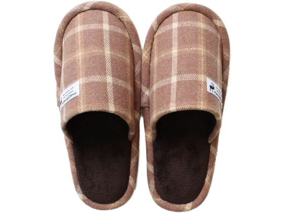 ストロング moon & stone チェックスリッパ M オレンジ 62-4-011-01 ストロング moon & stone チェックスリッパ M オレンジ 62-4-011-01