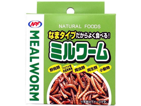 ナチュラルペットフーズ ミルワーム 35g ナチュラルペットフーズ ミルワーム 35g
