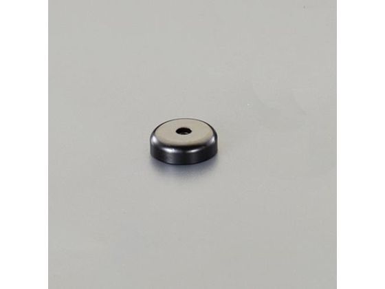 エスコ 超強力マグネット φ20×穴4.5mm 9kg 黒 EA781EM-21