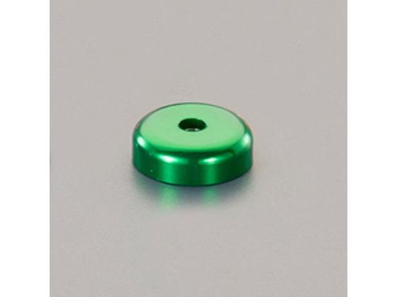 エスコ 超強力マグネット φ48×穴8.5mm 75kg 緑 EA781EM-66