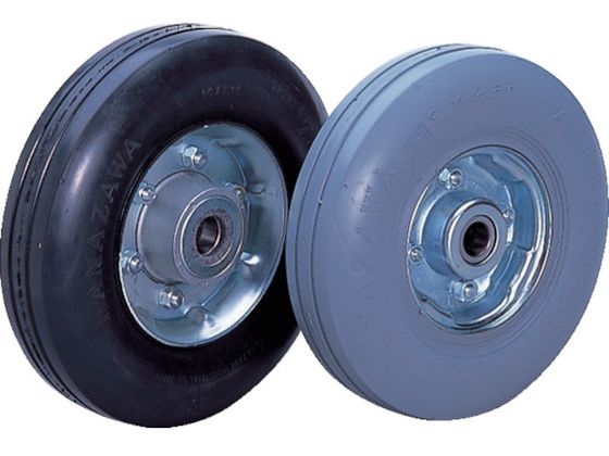 カナツー ゼロプレッシャータイヤ 車輪 ハブ付 ZP10X2.75HS-BK