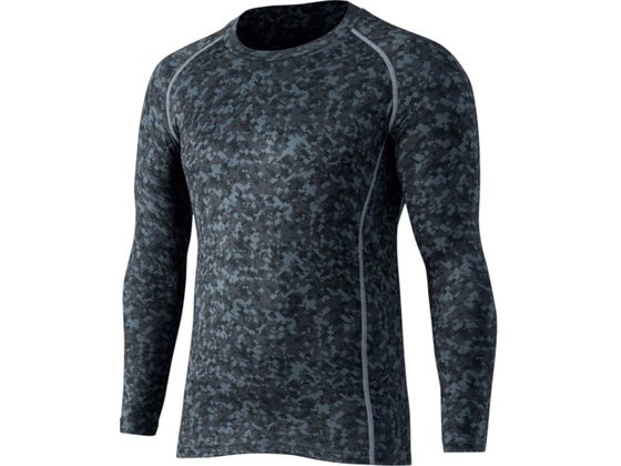 おたふく BTパワーストレッチ クルーネックシャツ 迷彩 M JW-174-ME-M おたふく BTパワーストレッチ クルーネックシャツ 迷彩 M JW-174-ME-M