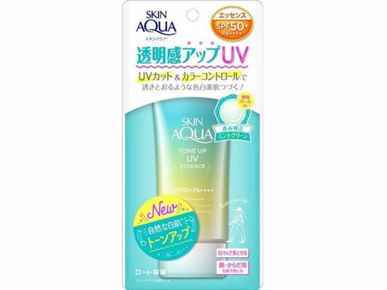 ロート製薬 スキンアクア トーンアップUV エッセンス ミントグリーン ロート製薬 スキンアクア トーンアップUV エッセンス ミントグリーン