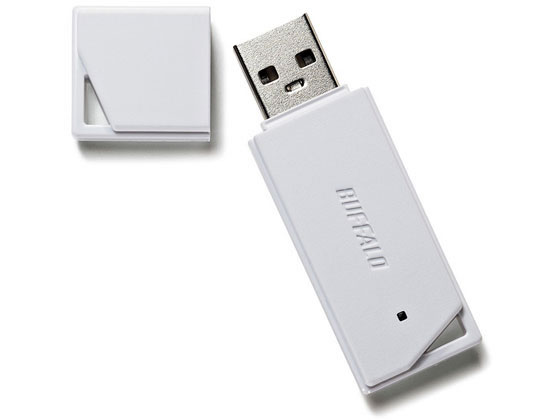バッファロー どっちもUSBメモリ 64GB ホワイト RUF2-KR64GA-WH バッファロー どっちもUSBメモリ 64GB ホワイト RUF2-KR64GA-WH