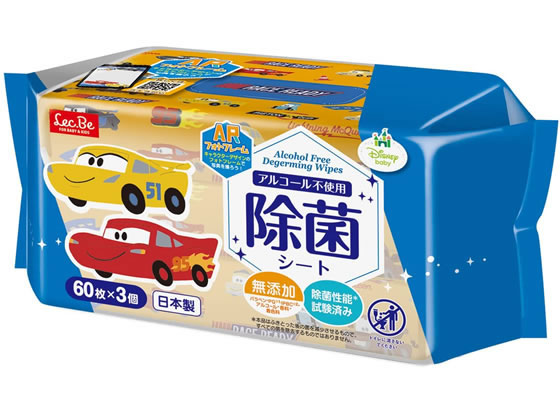 レック 除菌シート カーズ ディズニー 60枚×3