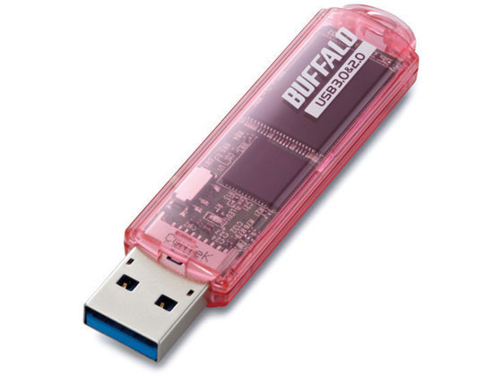 バッファロー USB3.0 USBメモリ 32GB ピンク RUF3-C32GA-PK バッファロー USB3.0 USBメモリ 32GB ピンク RUF3-C32GA-PK