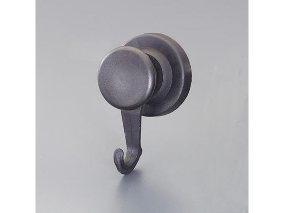 エスコ マグネットフック スイベル式 φ53×44mm 黒 EA781ET-101