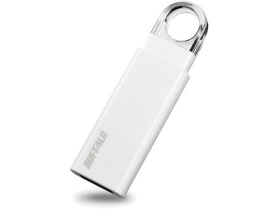 バッファロー ノックスライド USBメモリ 32GB ホワイト RUF3-KS32GA-WH バッファロー ノックスライド USBメモリ 32GB ホワイト RUF3-KS32GA-WH