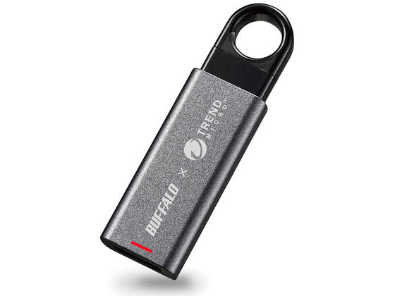 バッファロー ウィルスチェック USB3.1メモリ 32GB RUF3-KV32G-DS