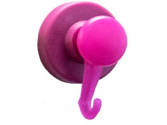 エスコ マグネットフック スイベル式 φ68×51mm 紫 EA781ET-116