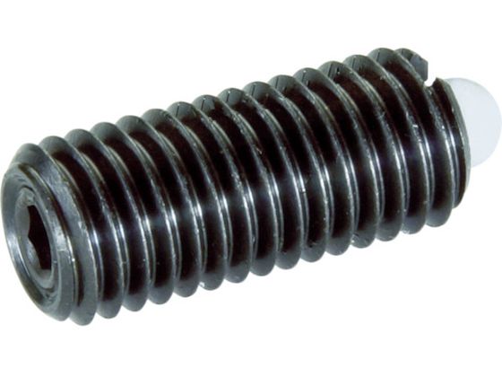 TRUSCO スプリングプランジャー M12 樹脂ピン T12PN-R