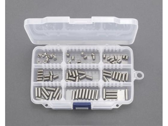 エスコ 六角穴付止ねじセット ステンレス製 M5 EA949MR-5