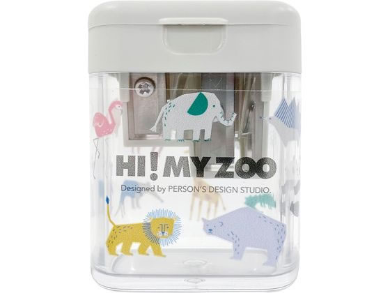 クツワ HI!MY ZOO ミニツイン鉛筆削り HZ028