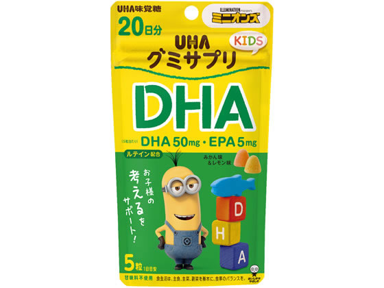 UHA味覚糖 グミサプリKIDS DHA 20日分SP UHA味覚糖 グミサプリKIDS DHA 20日分SP