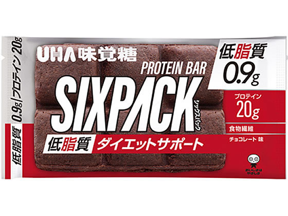 Uha味覚糖 Sixpack プロテインバー チョコレートが232円 ココデカウ Uha味覚糖 Sixpack プロテインバー チョコレートが232円 ココデカウ