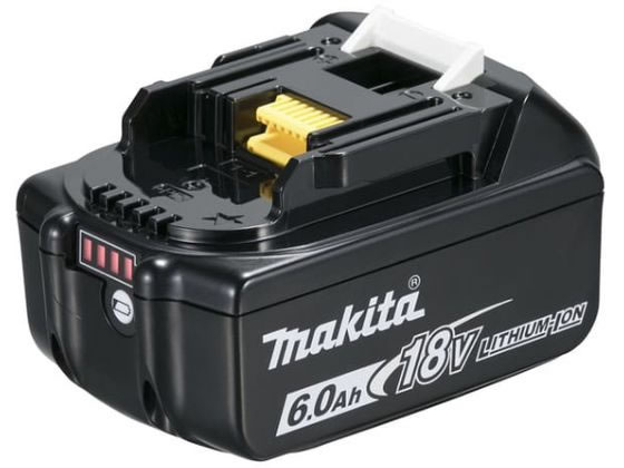マキタ リチウムイオンバッテリー 18V-6.0Ah BL1860B マキタ リチウムイオンバッテリー 18V-6.0Ah BL1860B