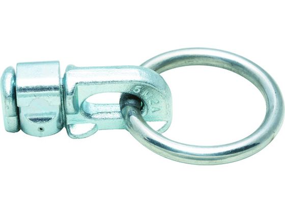 allsafe エアラインレール用端末金具 Wスタッドフィッティング リング付