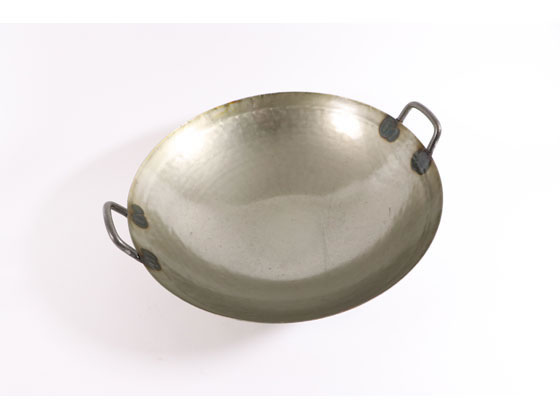 山田工業所 鉄打出広東鍋(取手溶接)45cm
