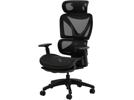Netforce ダイナミクスXチェア ヘッドレスト付 ブラック/ブラック Netforce ダイナミクスXチェア ヘッドレスト付 ブラック/ブラック