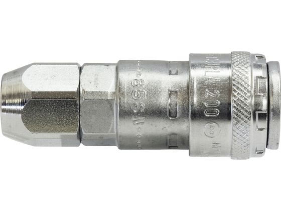 新潟精機 ワンタッチ式ナットカプラソケット 200-85SN 新潟精機 ワンタッチ式ナットカプラソケット 200-85SN