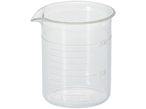 新潟精機 PC製ビーカ 200ml PB-200