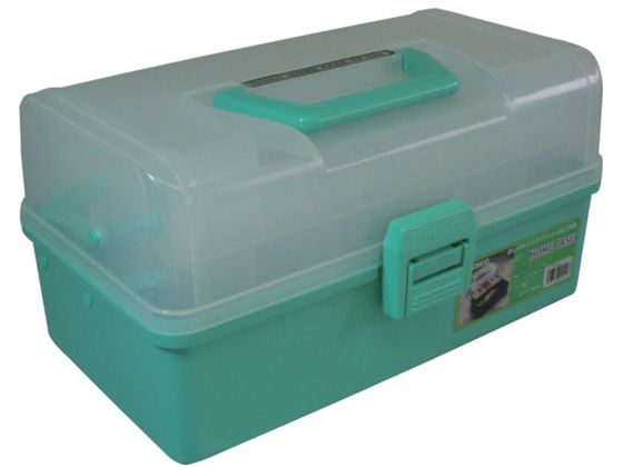 TRUSCO ホームケース 321×195×165 緑 HP-320