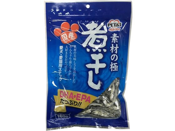 ペットアイ 素材の極 煮干し 160ｇ