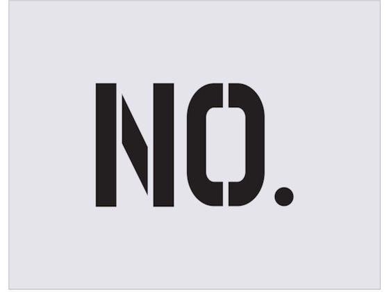 IM ステンシル NO. 文字サイズ150×95mm AST-8