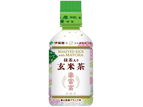 伊藤園 パウダーイン抹茶入り富富富玄米茶 275mL 伊藤園 パウダーイン抹茶入り富富富玄米茶 275mL