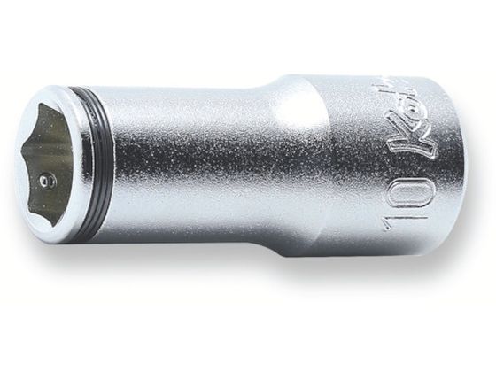 コーケン 9.5mm差込 ナットグリップセミディープソケット 10mm 3350X-10 コーケン 9.5mm差込 ナットグリップセミディープソケット 10mm 3350X-10
