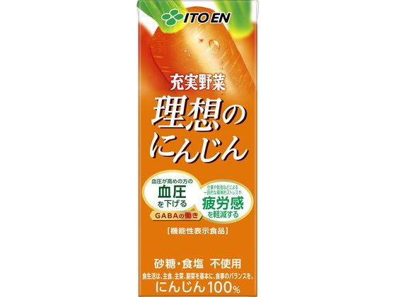 伊藤園 充実野菜 理想のにんじん 200mL 伊藤園 充実野菜 理想のにんじん 200mL