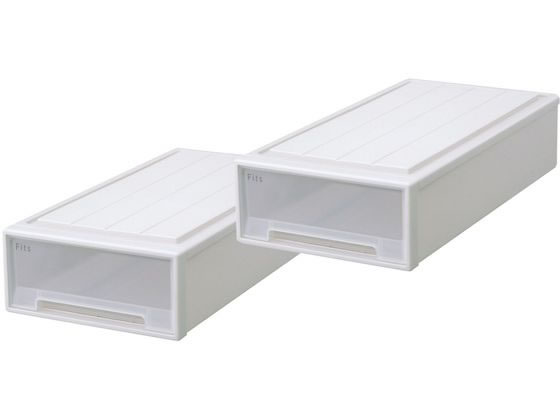天馬 Fits フィッツケース 74-39S ホワイトクリア 2個 110015804 天馬 Fits フィッツケース 74-39S ホワイトクリア 2個 110015804