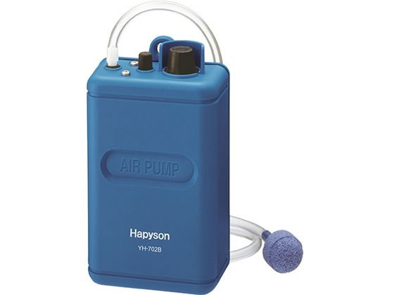 山田電器工業(Hapyson) 乾電池式エアーポンプ 約80×44×140mm 64-6430-32