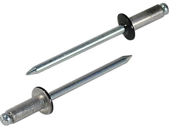 エビ カラーブラインドリベット5-3アルミ/スチール(300本入)リベット長8.9MM ブラック CNSA53BEB エビ カラーブラインドリベット5-3アルミ/スチール(300本入)リベット長8.9MM ブラック CNSA53BEB