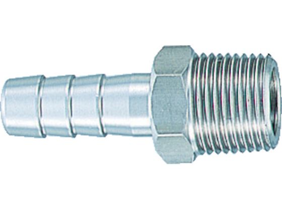 TRUSCO ステンレスホースニップル 3／4 2個入 SHN-620