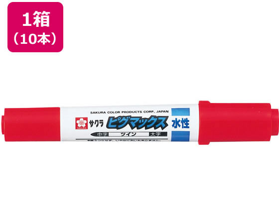 サクラクレパス ピグマックスツイン あか 10本 ZPK-T#19