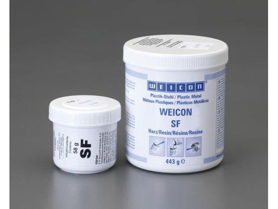 エスコ 鉄補修パテ 速硬型 500g EA934WC-3