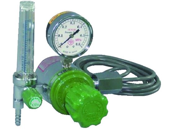 ヤマト ヒーター付調整器(炭酸用) YR-507F YR-507F-11-CO2