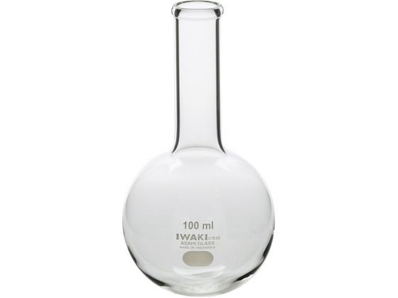 新潟精機 丸底フラスコ 100ml GR-100